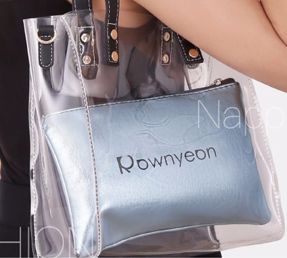Rownyeon Mini Cosmetic Bag Small Leather Cosmetic Bag Small Makeup Bag for Purse